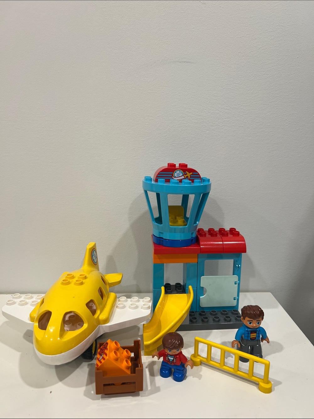 LEGO DUPLO Airport set 10871 with Yellow Airplane Figures - Toddler Toy